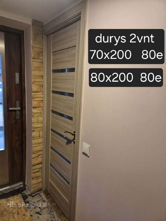 Durys 70x200 ir 80x200
