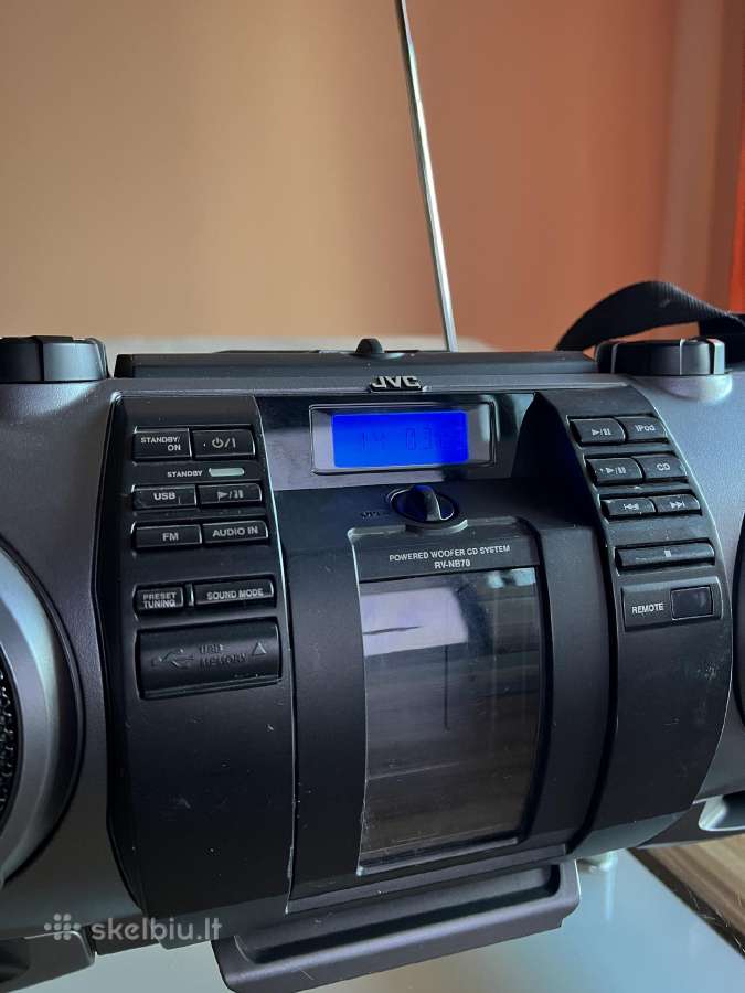 JVC boombox - nuotraukos Nr. 2