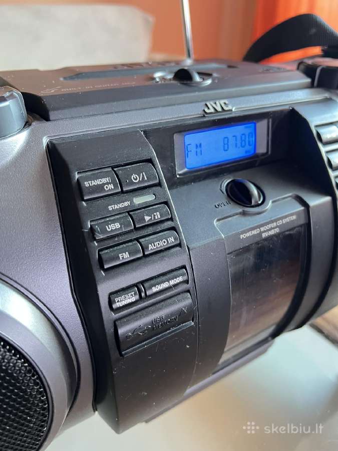 JVC boombox - nuotraukos Nr. 7