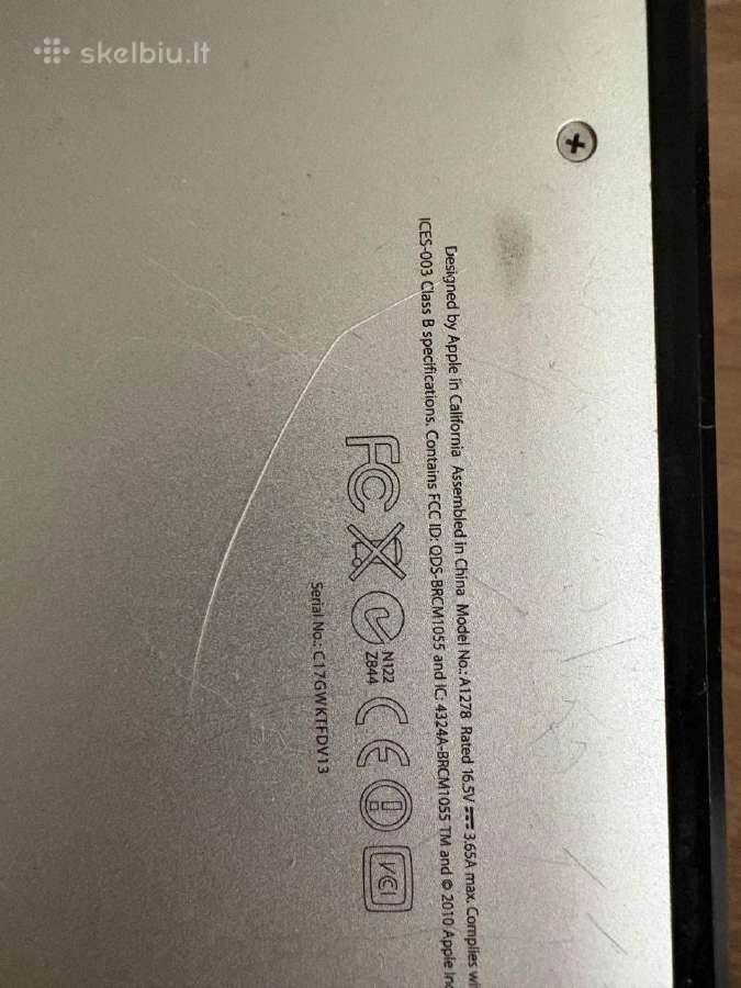 MacBook laptop Air Pro 2015 2013 2011 - nuotraukos Nr. 2