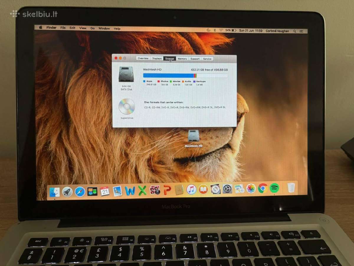 MacBook laptop Air Pro 2015 2013 2011 - nuotraukos Nr. 4
