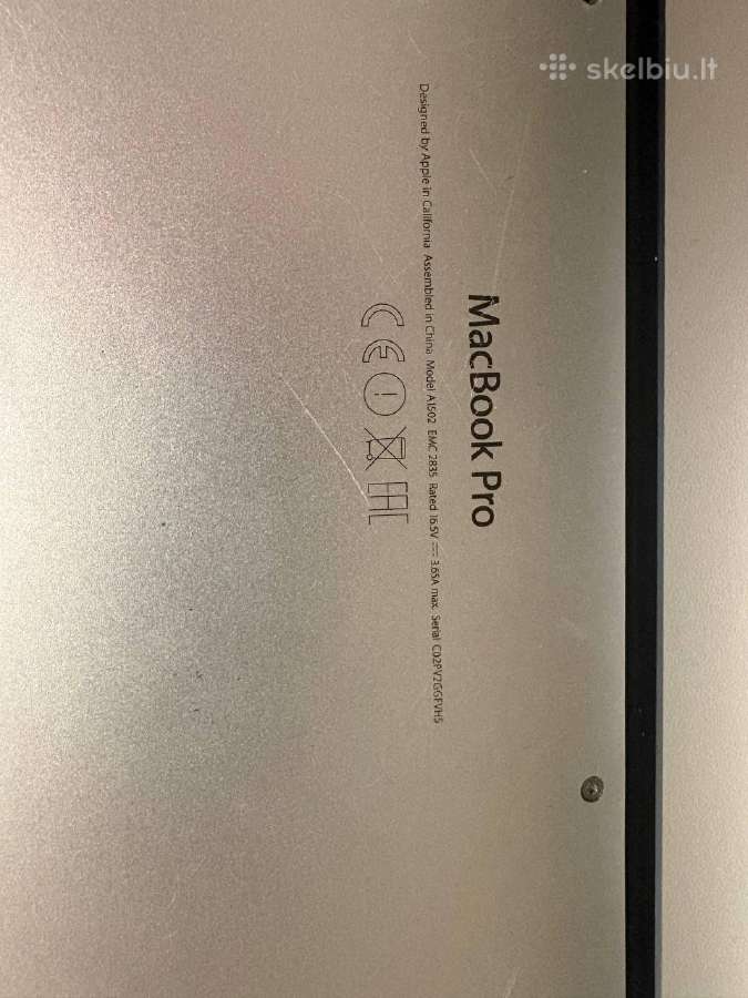MacBook laptop Air Pro 2015 2013 2011 - nuotraukos Nr. 6