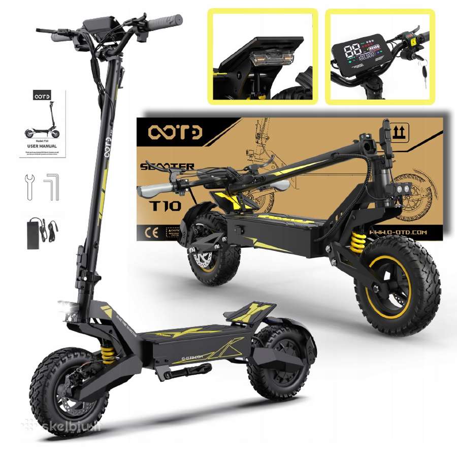 Naujas paspirtukas Ootd T10 Pro