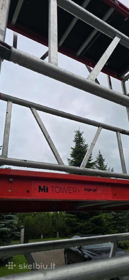 Siauras Mi Tower + ir platus aliuminis bokštelis - nuotraukos Nr. 7