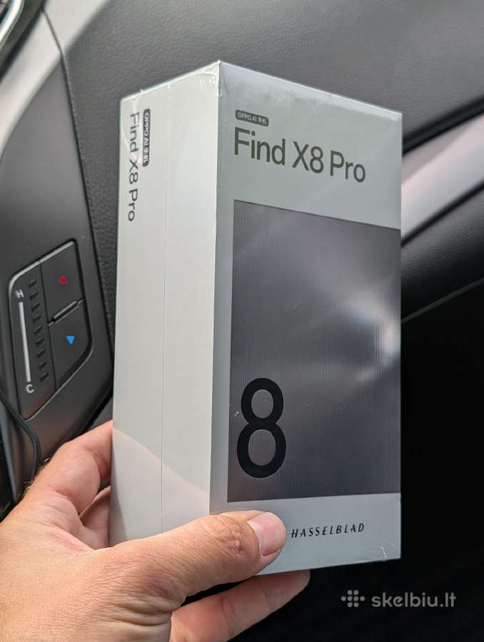Oppo Find X8 Pro. Naujas. Hasselblad fotografija