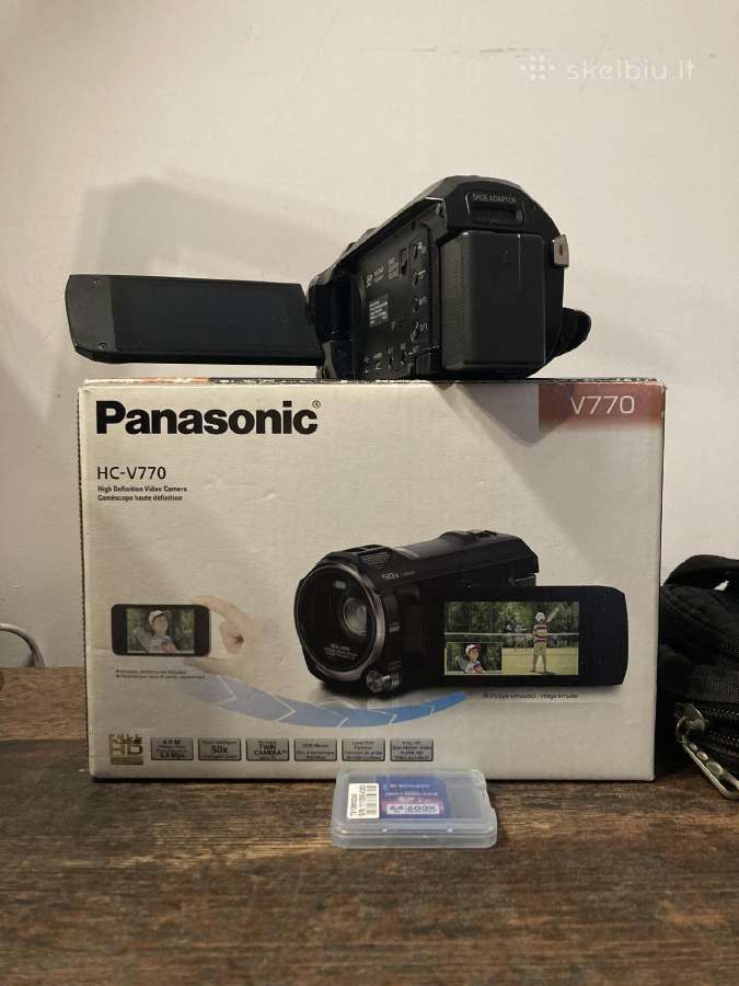 Video kamera/fotoaparatas Panasonic Hc-v770