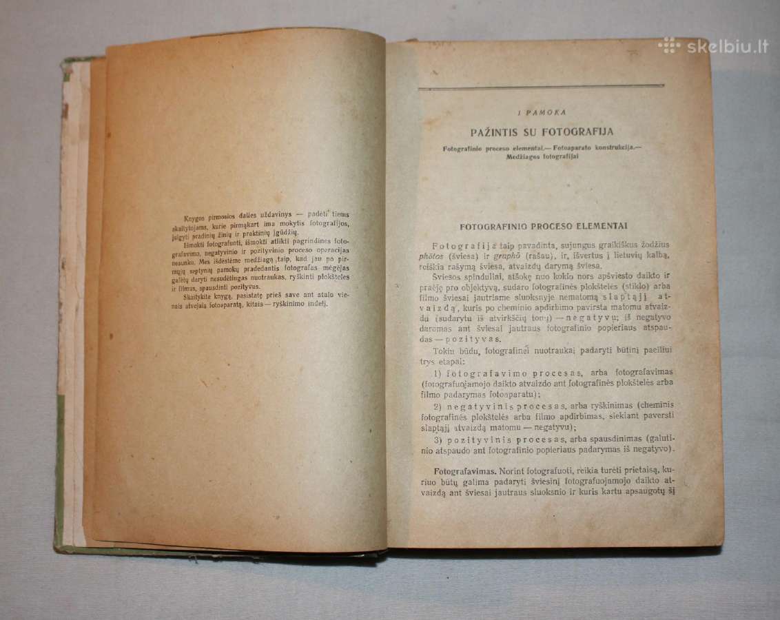 25 fotografijos pamokos knyga 1958 metai - nuotraukos Nr. 4