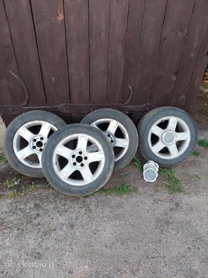 Mazai naudotos padangos su lietais ratais205/55 R