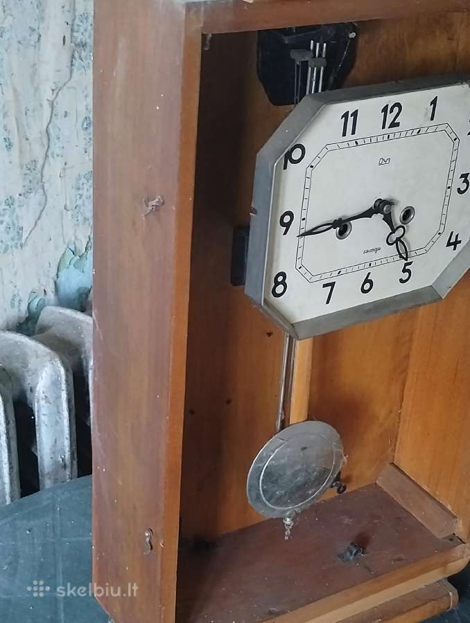 Laikrodis sieninis “jantar 1965 metų - nuotraukos Nr. 7