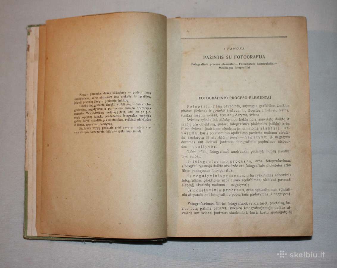 25 fotografijos pamokos knyga 1958 metai - nuotraukos Nr. 4
