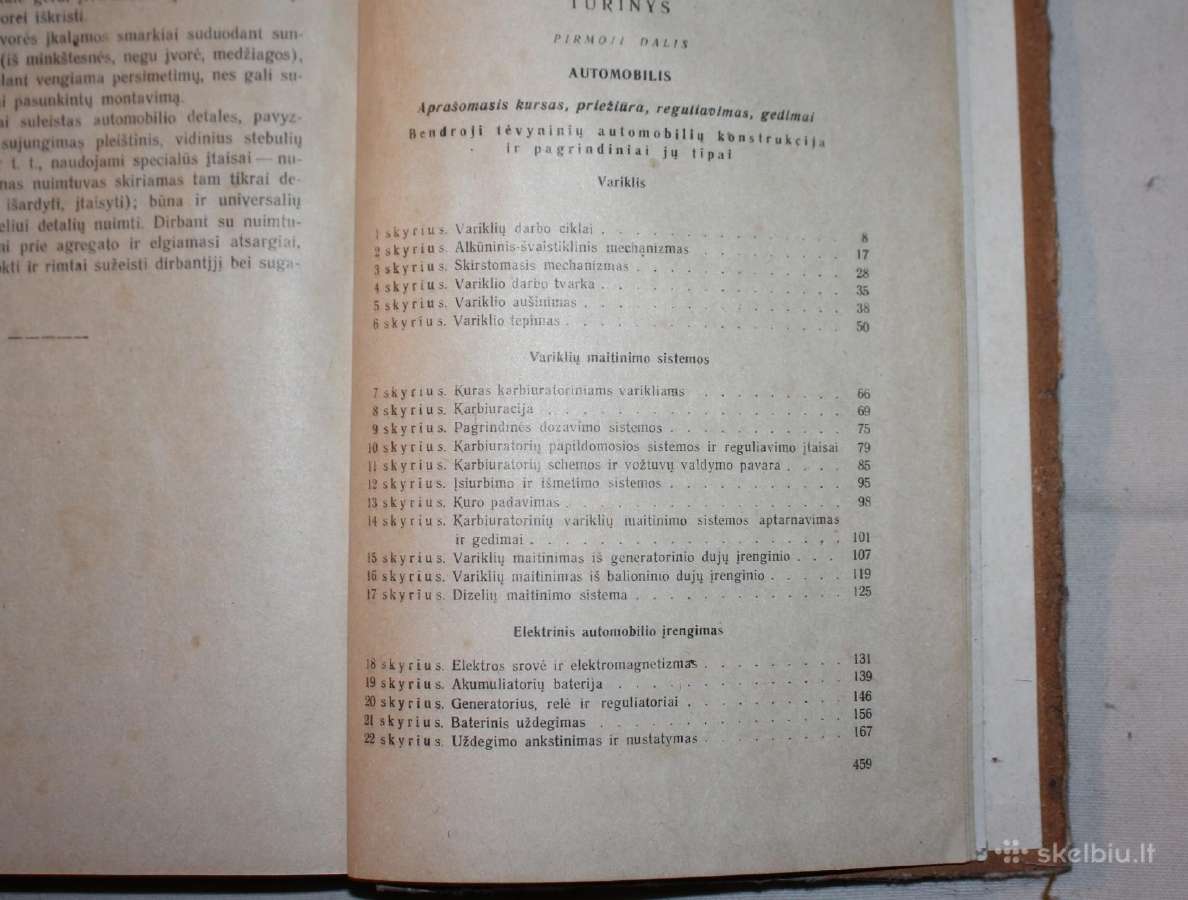 Trečios klasės šoferio vadovėlis knyga 1957 m. - nuotraukos Nr. 8