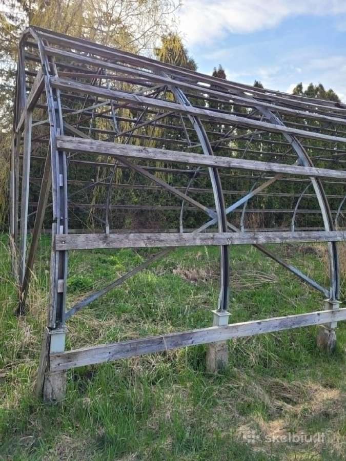 Parduodamas metalinis šiltnamio rėmas - nuotraukos Nr. 3