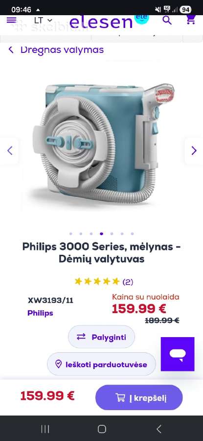Philips 3000 series dėmių valymo siurblys - nuotraukos Nr. 2