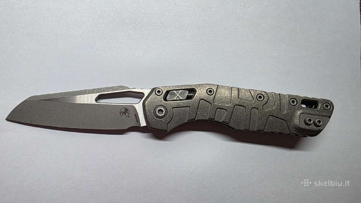 Microtech Msi Apocalyptic Finish Stonewashed Titan - nuotraukos Nr. 2