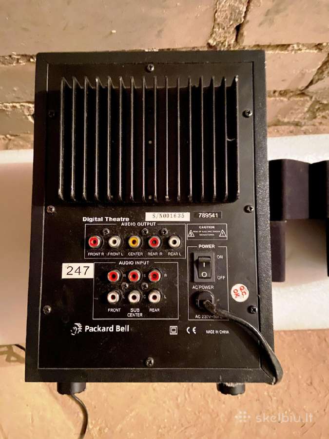 Packard Bell 5+1 garso kolonėles - nuotraukos Nr. 2