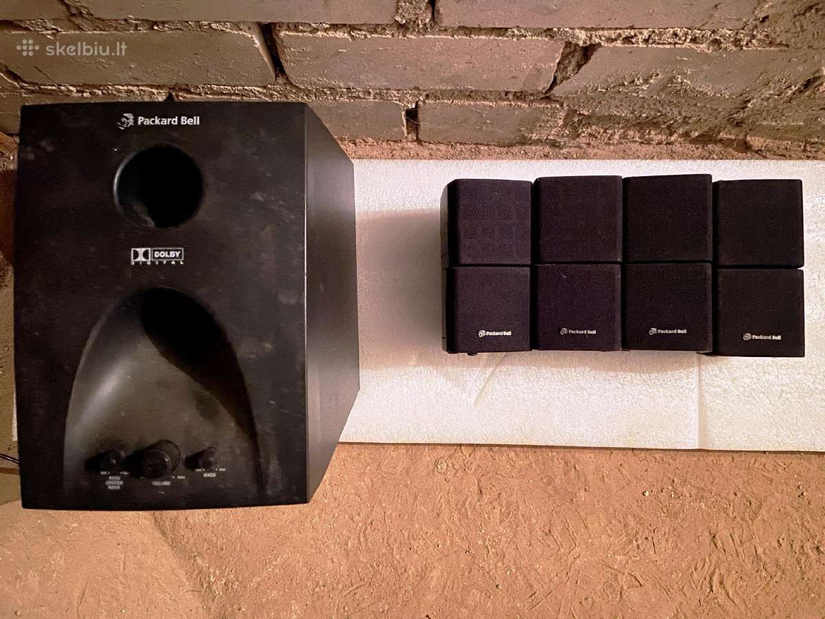 Packard Bell 5+1 garso kolonėles