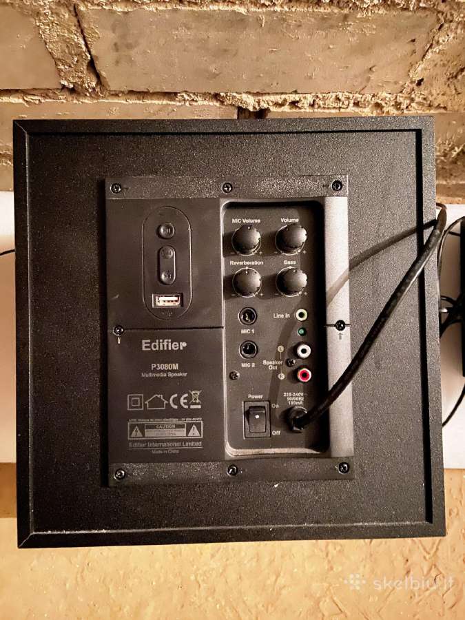 Edifier P3080m Speaker Karaoke Usb/mic - nuotraukos Nr. 2