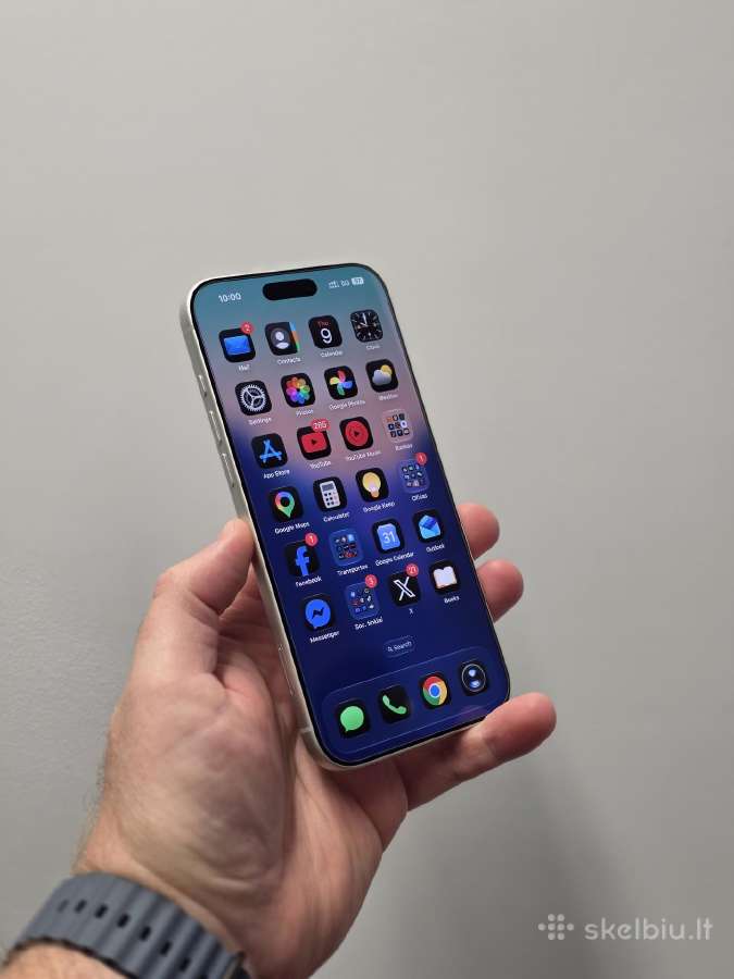 Tobulas! Apple iPhone 17 Pro Max, Silver