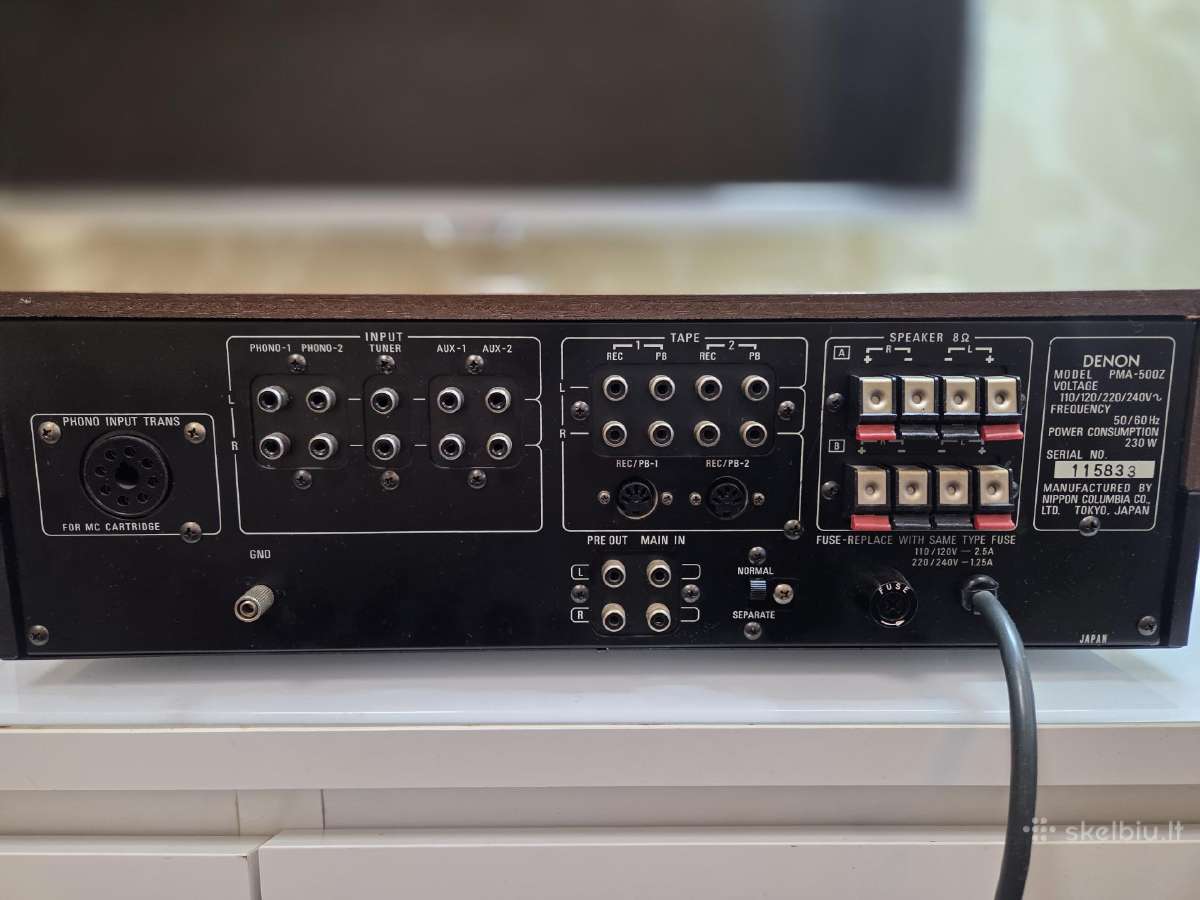Denon Pma-500z - nuotraukos Nr. 10