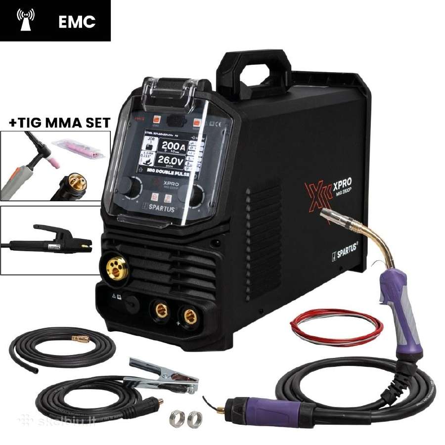 Spartus Xpro Mig 200 Dual Pulse suvirinimo aparata