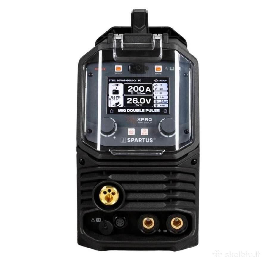Spartus Xpro Mig 200 Dual Pulse suvirinimo aparata - nuotraukos Nr. 3