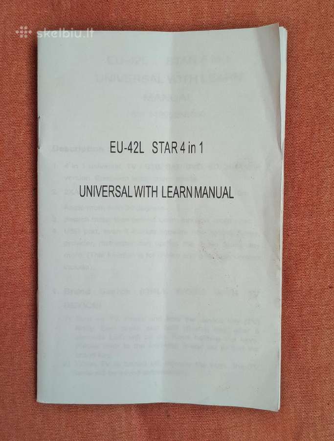 Universalus pultas 4 x 1. - nuotraukos Nr. 3