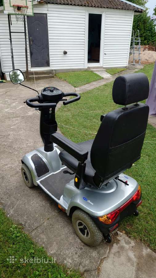 Keturatis skuteris Invacare Orion - nuotraukos Nr. 7