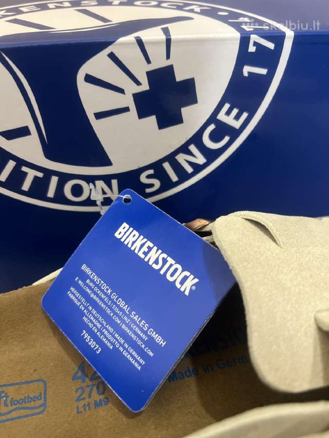 Parduodu originalias Birkenstock Boston 42 dydis - nuotraukos Nr. 4