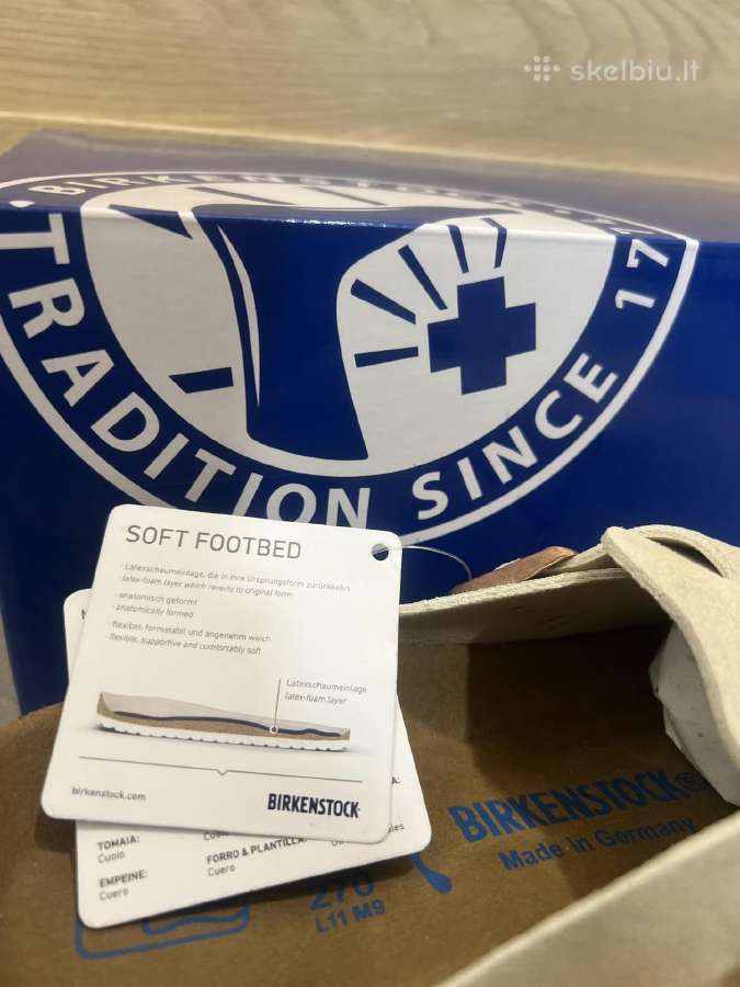 Parduodu originalias Birkenstock Boston 42 dydis - nuotraukos Nr. 6