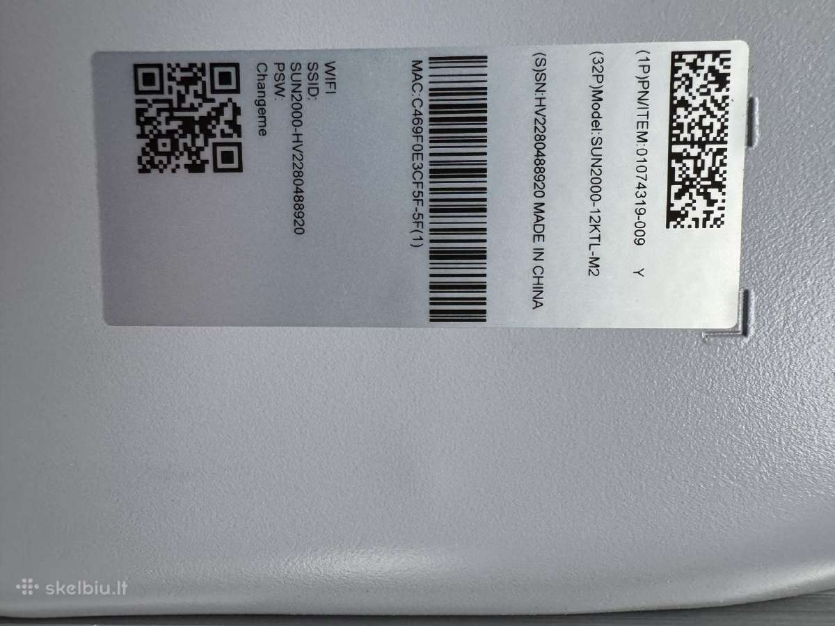 Huawei Sun2000-12ktl M2 - nuotraukos Nr. 4