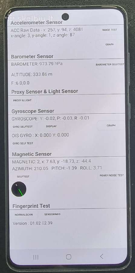Samsung s21fe 6/128 GB 95 Eur - nuotraukos Nr. 17