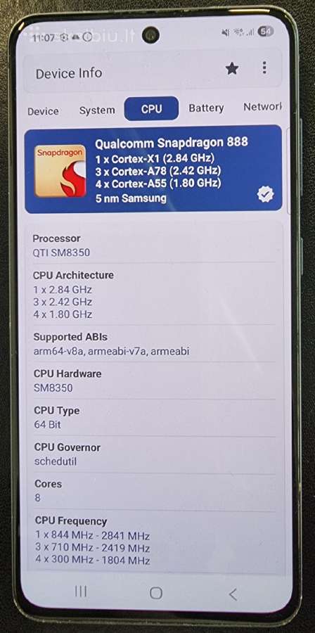 Samsung s21fe 6/128 GB 95 Eur - nuotraukos Nr. 28