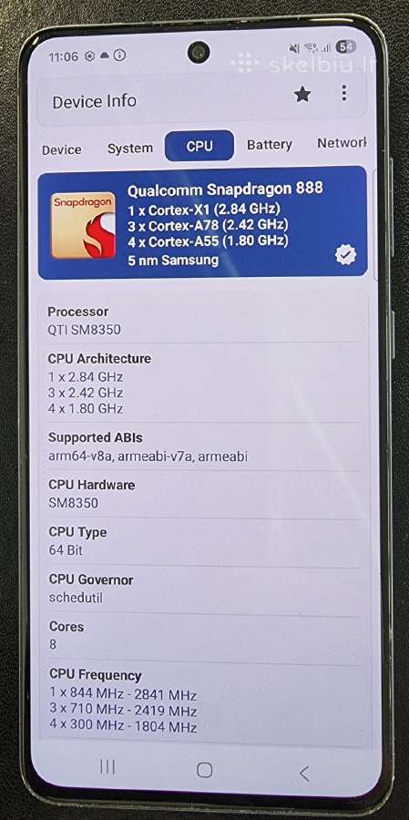 Samsung s21fe 6/128 GB 95 Eur - nuotraukos Nr. 29