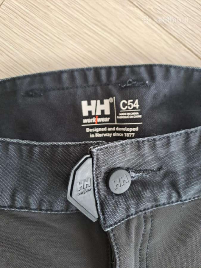 Helly hansen 54/XXL d. darbo kelnes - nuotraukos Nr. 2