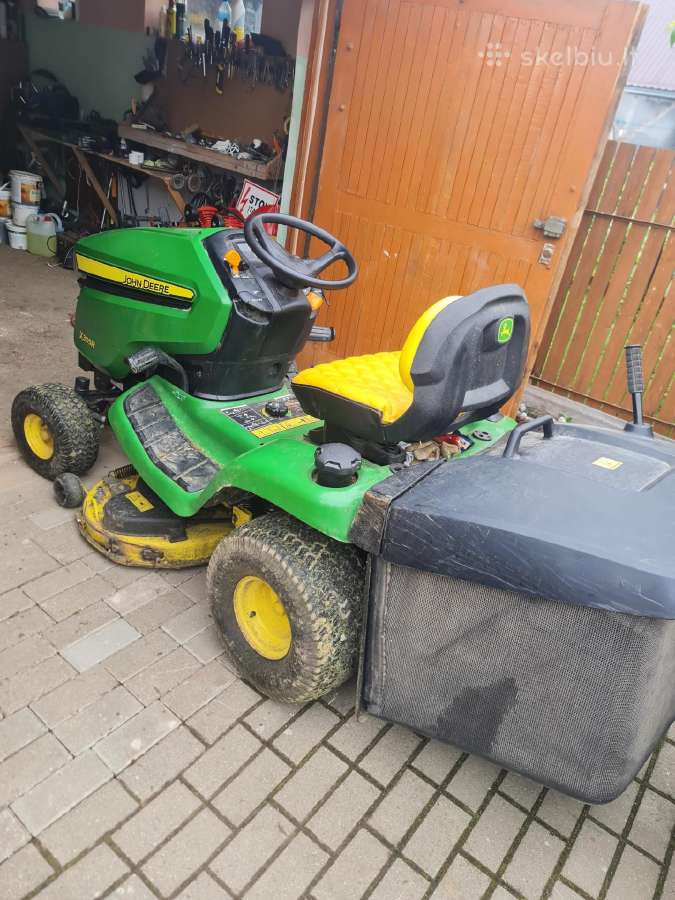 John deere žoliapjovė su surinktuvu. - nuotraukos Nr. 2
