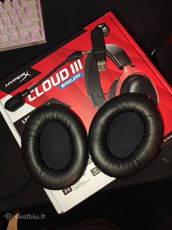 Hyperx Cloud3 wireless - nuotraukos Nr. 3