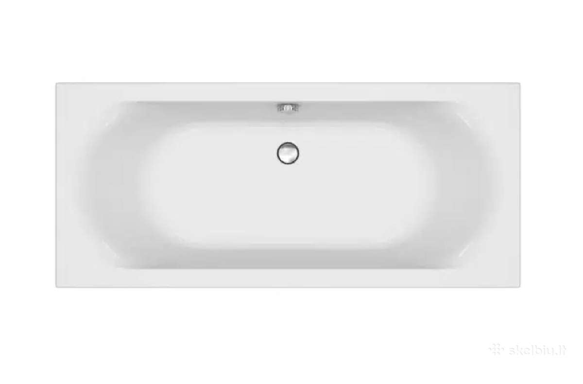 Nauja cersanit city vonia 80x180 - nuotraukos Nr. 2
