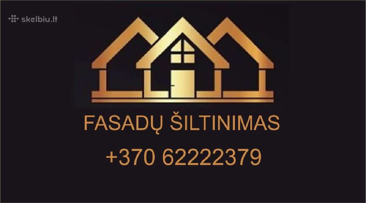 Fasadu siltinimas