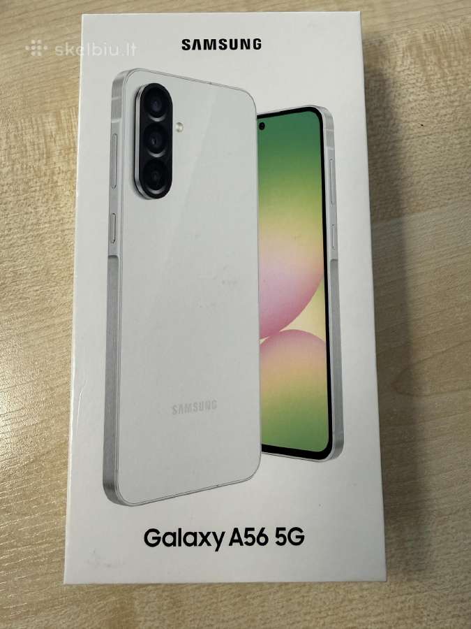 Samsung Galaxy A56 5G 128gb (naujas, neišpakuotas)