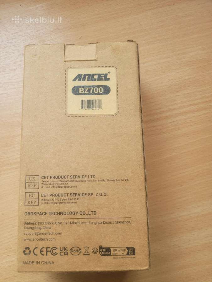 Ancel Bz700 Obd2 - nuotraukos Nr. 2