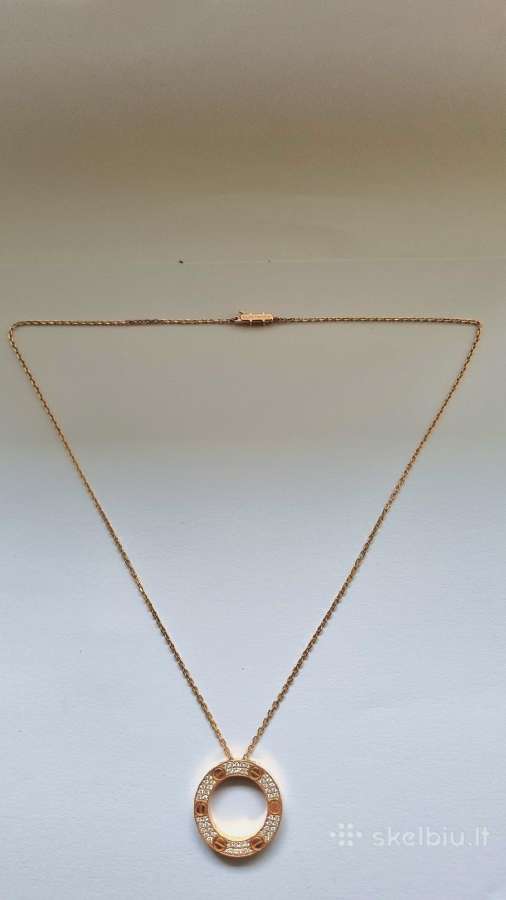 Cartier Love Pendant paved pakabukas - nuotraukos Nr. 2