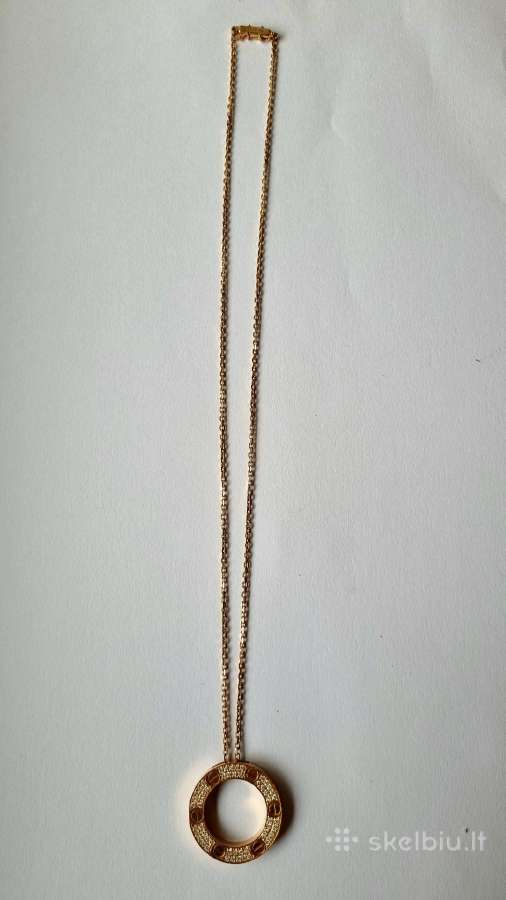 Cartier Love Pendant paved pakabukas - nuotraukos Nr. 4