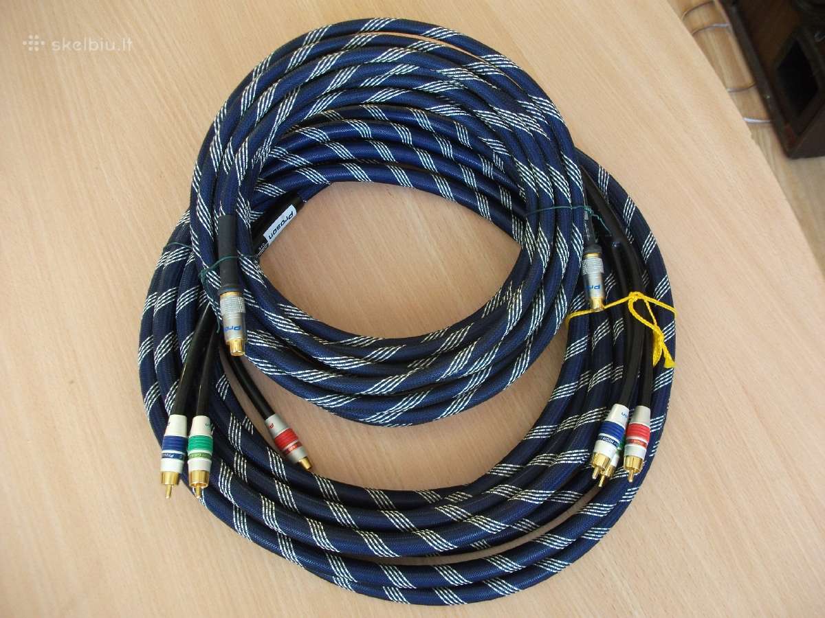 Subwoofer'io, žemų dažnių kolonėlės kabeliai - nuotraukos Nr. 18