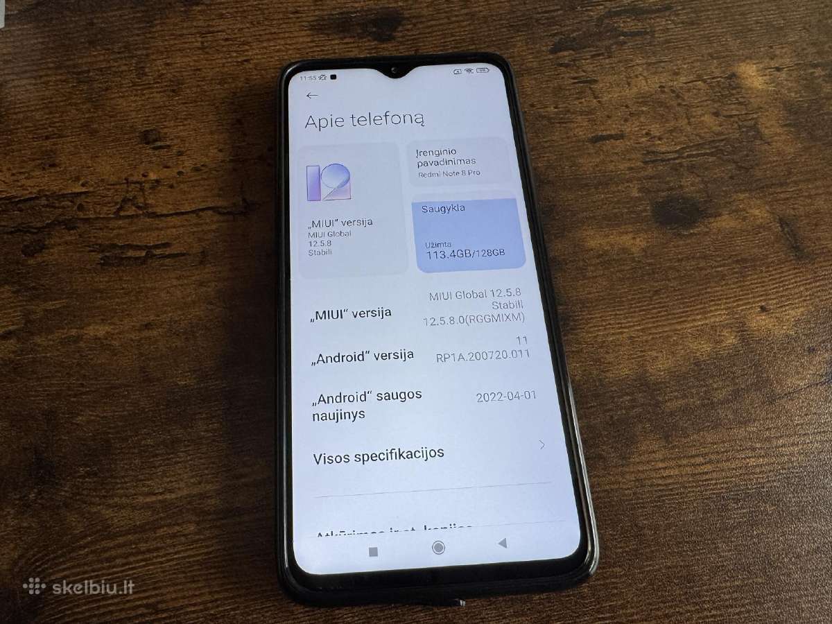 Xiaomi Redmi Note 8 Pro 128gb, idealus su dokument - nuotraukos Nr. 7
