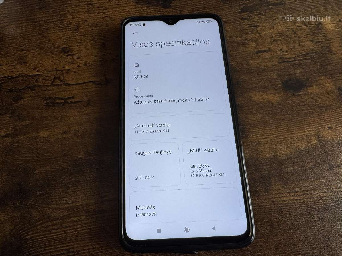 Xiaomi Redmi Note 8 Pro 128gb, idealus su dokument - nuotraukos Nr. 8