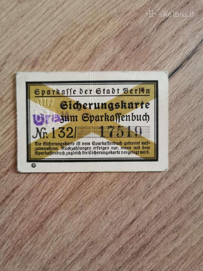 Vokiški dokumentai - nuotraukos Nr. 8
