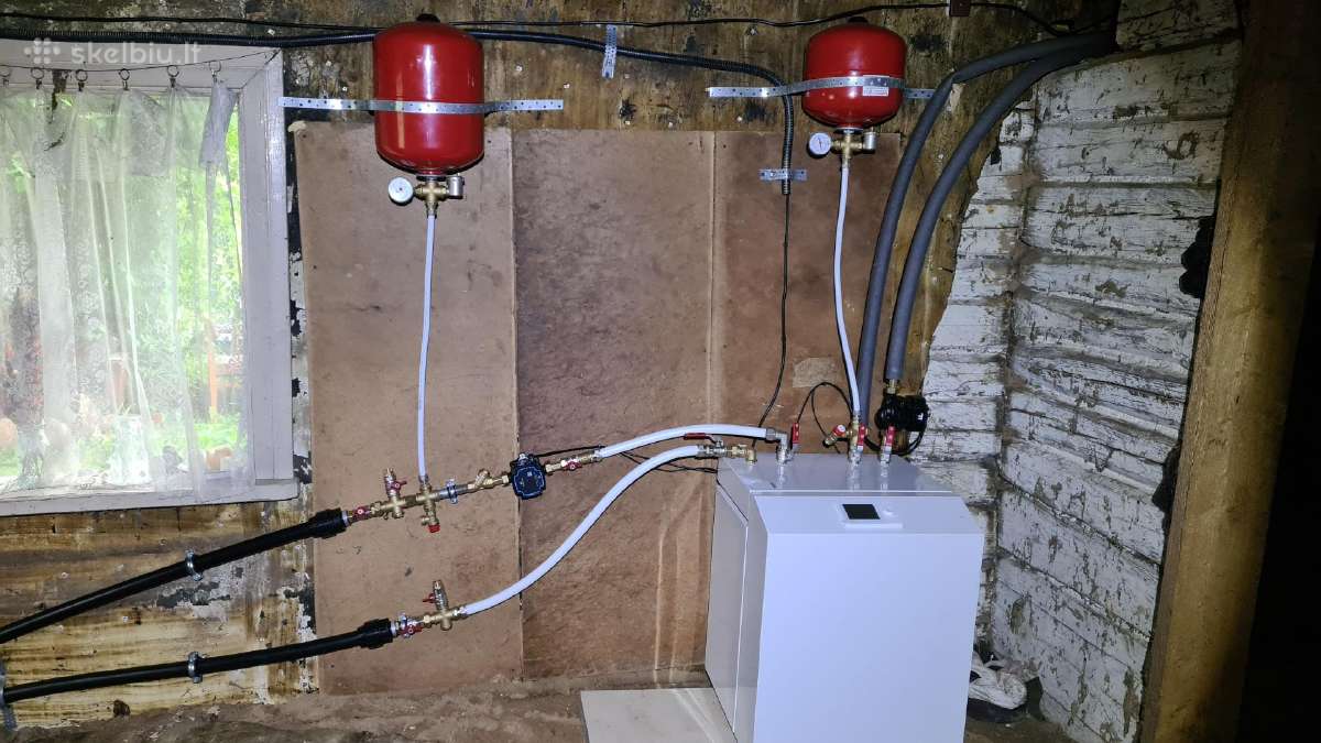 Naują 6kw geoterminį šilumos siurblį žemė vanduo