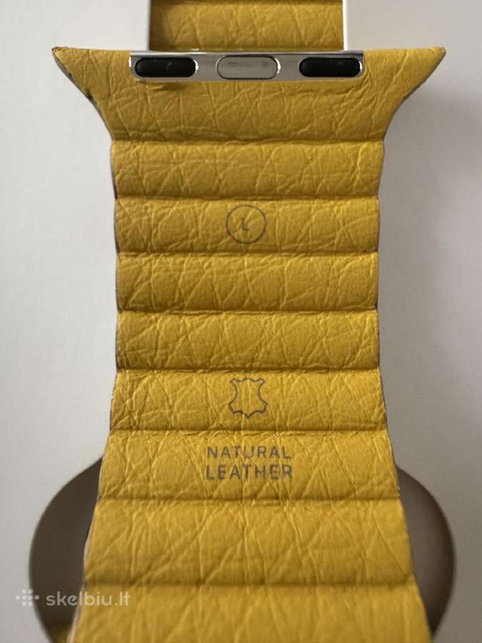 Yellow Apple Leather Loop band / apyrankė - nuotraukos Nr. 2