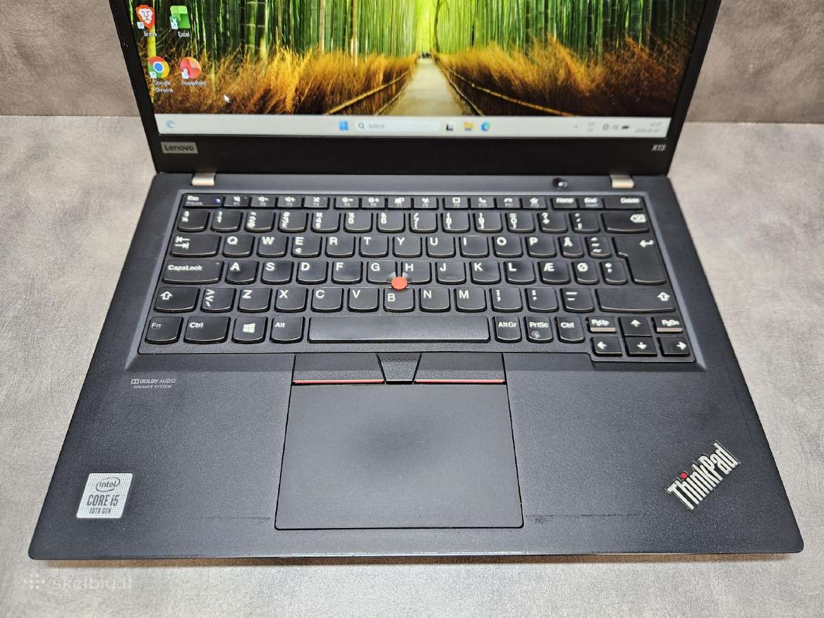 Thinkpad X13/13.3" Fhd/i5-10210u/8ram/256ssd - nuotraukos Nr. 2