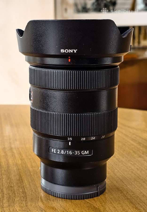 Objektyvas Sony Fe 16-35mm f/2.8 Gm